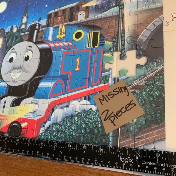 Ravensburger Thomas the Train Midnite ride Glow in the dark puzzle *READ* 2001 - Picture 12 of 12